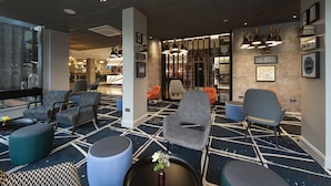 Sitteområde i lobbyen