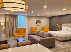 Premium bedding, down comforters, pillowtop beds, desk