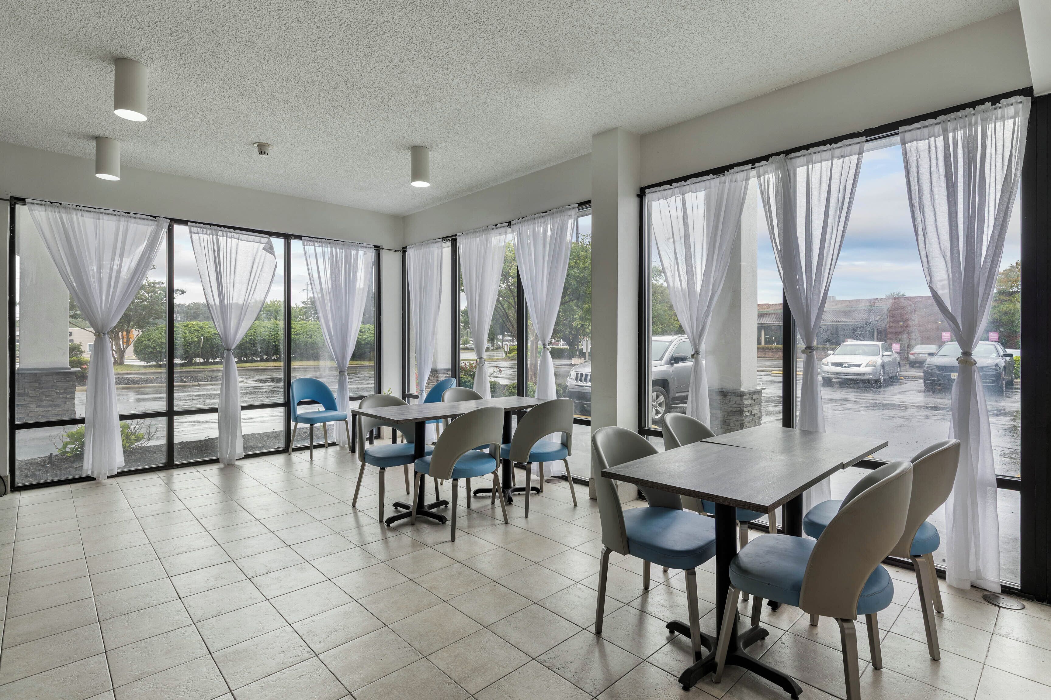 Lobby sitting area