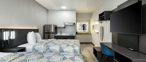 Standardzimmer, 2 Doppelbetten, Nichtraucher, Küche