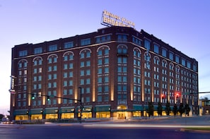 Front of property – evening/night