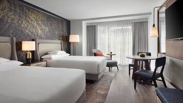 Hochwertige Bettwaren, Pillowtop-Betten, Zimmersafe, Schreibtisch