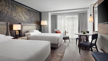 高級寢具、舒適加層、客房內保險箱、書桌