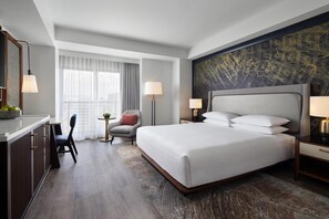 Premium bedding, pillowtop beds, in-room safe, desk