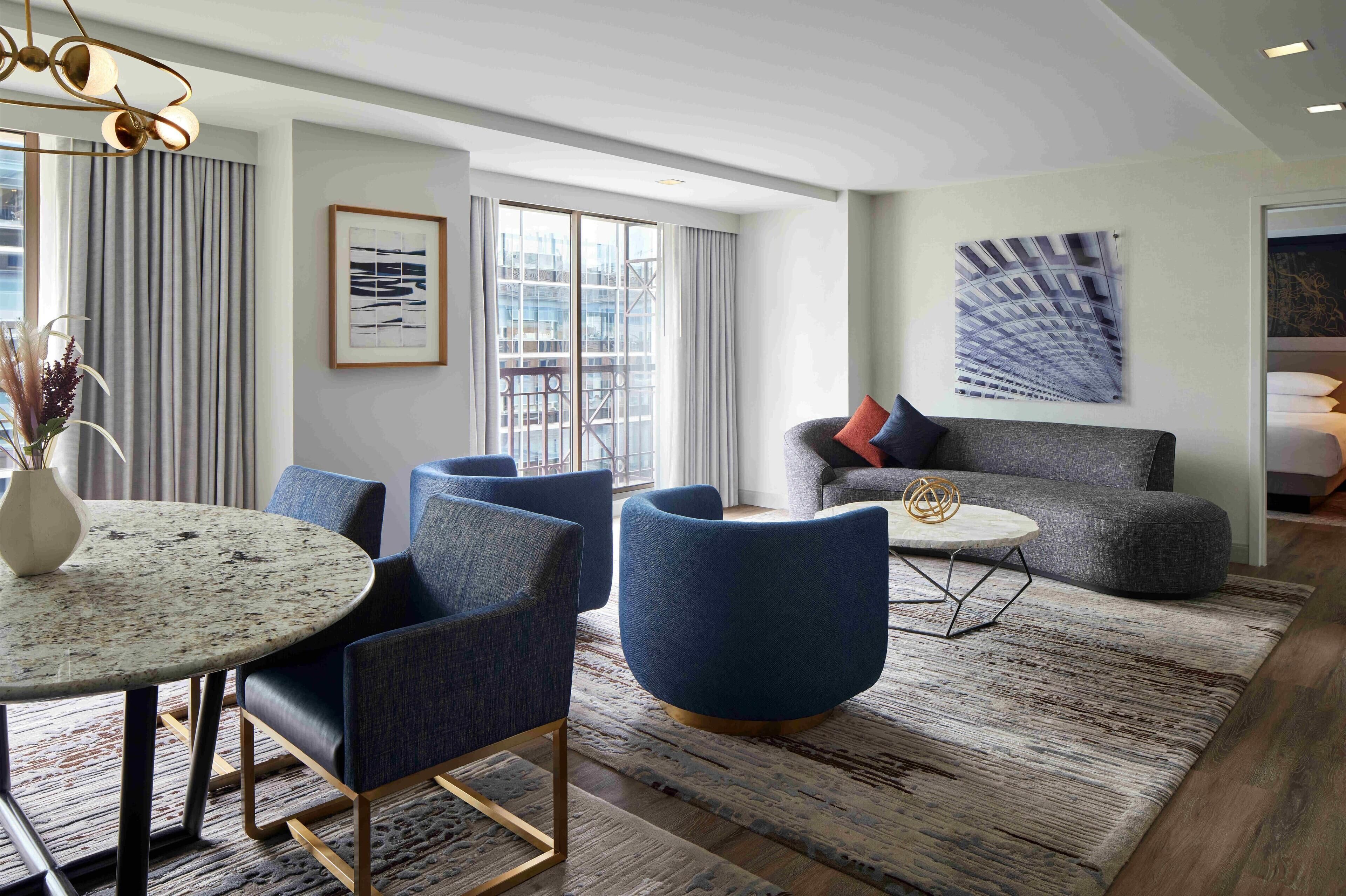 Grand, Suite | Premium bedding, pillowtop beds, in-room safe, desk