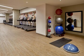 Fitness center at Grand Hyatt Washington