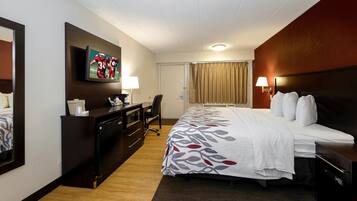 Premium bedding, in-room safe, desk, blackout curtains