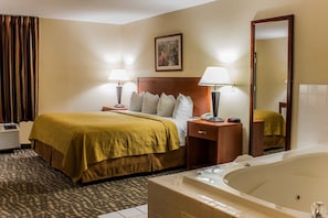 Meja kerja, ruang kerja ramah laptop, dan setrika/meja setrika