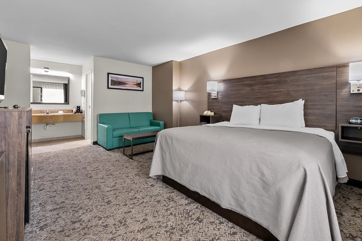 Habitación estándar, 1 cama King size, para no fumadores | Escritorio y espacio para trabajar con laptop