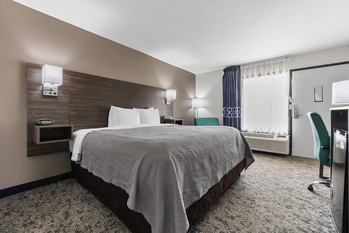 Habitación, 1 cama King size, con acceso para personas discapacitadas, para no fumadores | Escritorio y espacio para trabajar con laptop