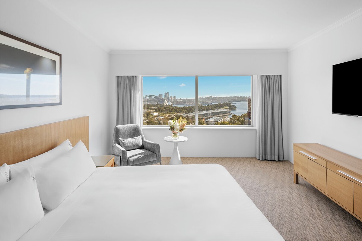 Suite, 1 King-Bett, Hafenblick