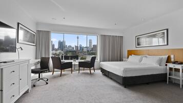 Suite, 1 King Bed, City View | Premium bedding, down duvets, Tempur-Pedic beds, in-room safe