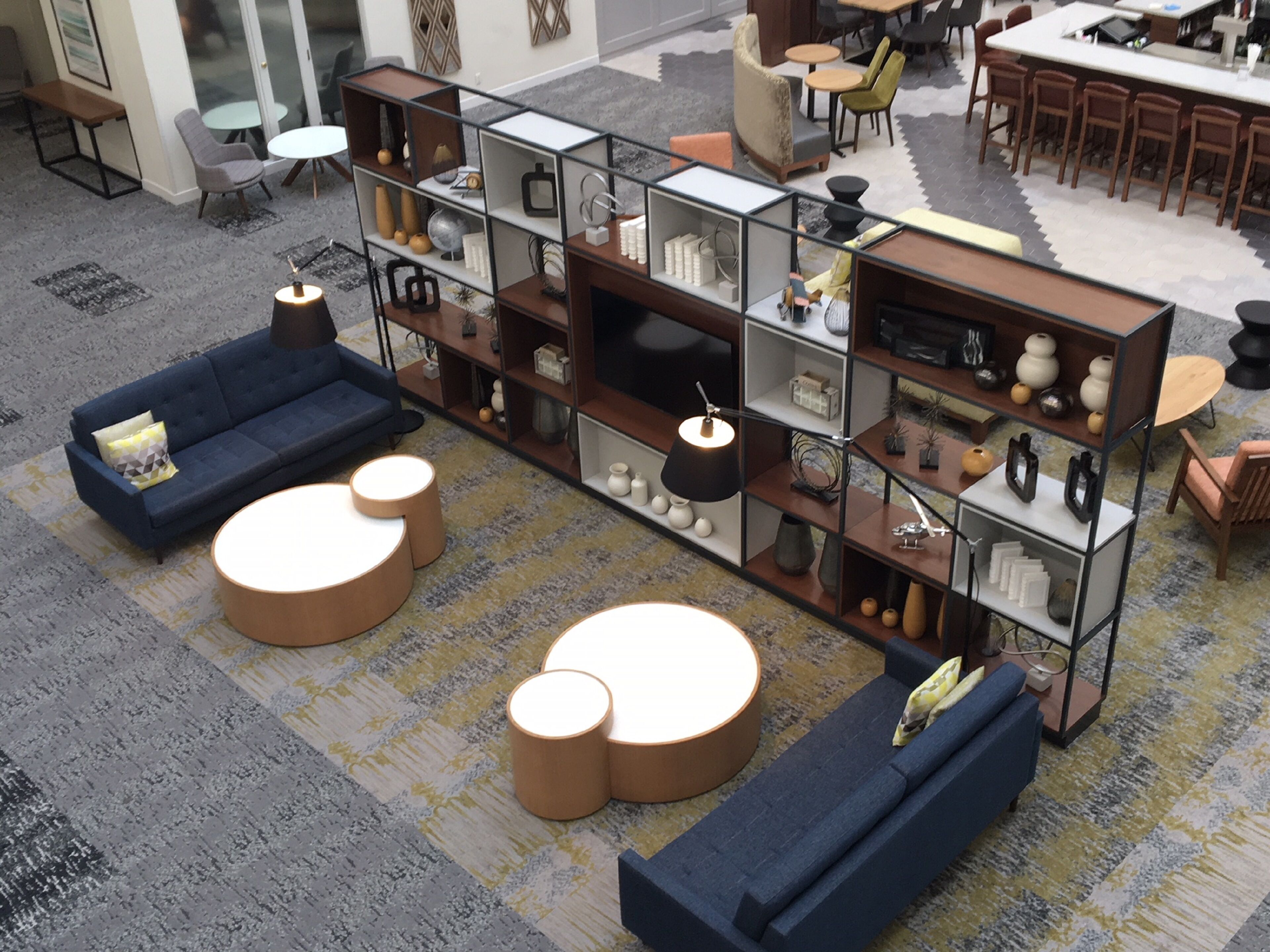 Khu tiếp khách ở sảnh