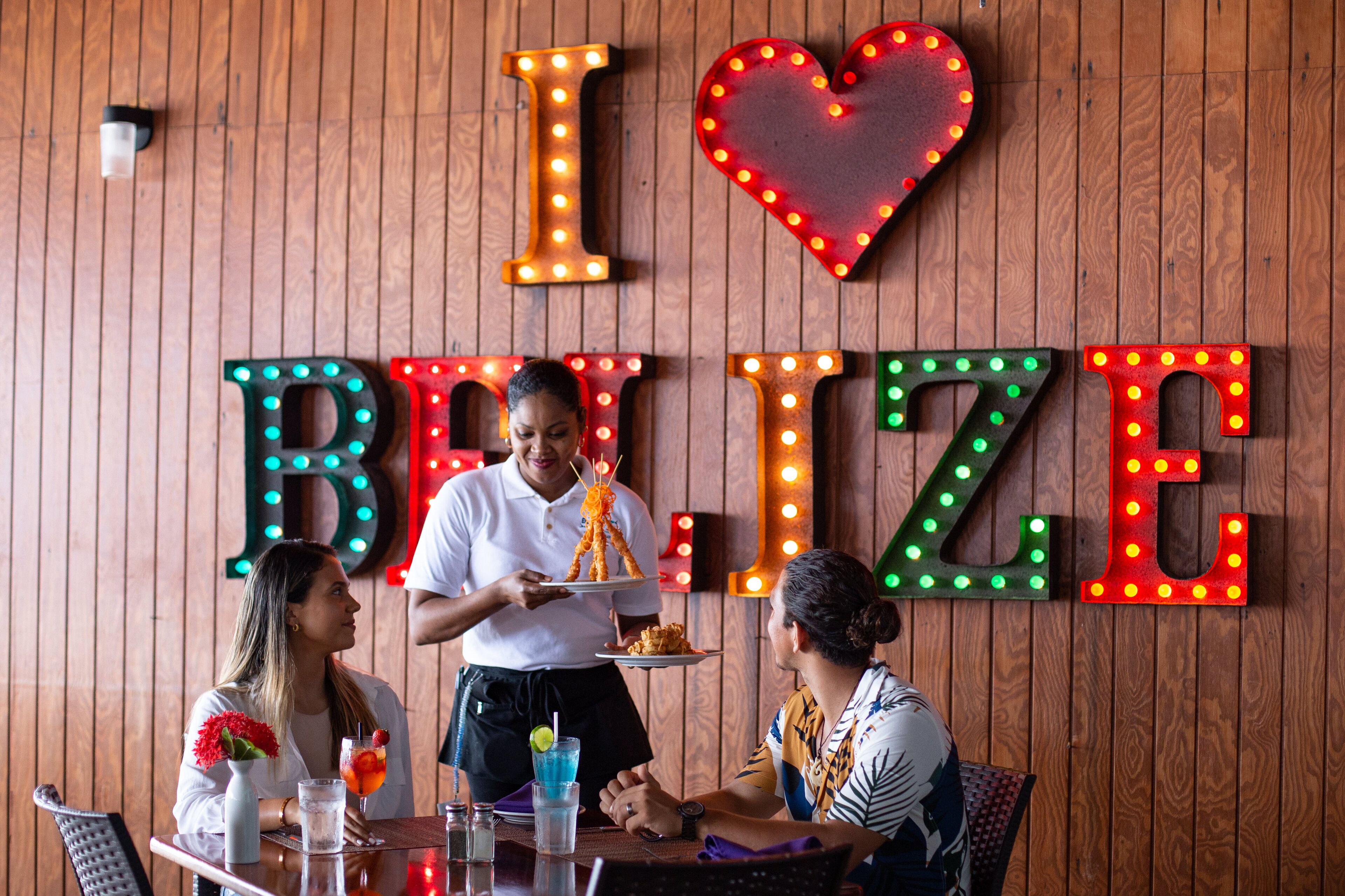 breakfast, lunch, dinner served; beach views