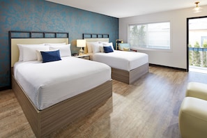 Deluxe Room, 2 Queen Beds (Newly Remodeled) | In-room safe, desk, iron/ironing board, free cots/infant beds