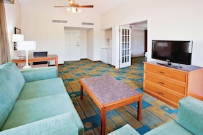 Suite, 1 chambre, non-fumeur | Literie de qualité, ameublement unique, bureau