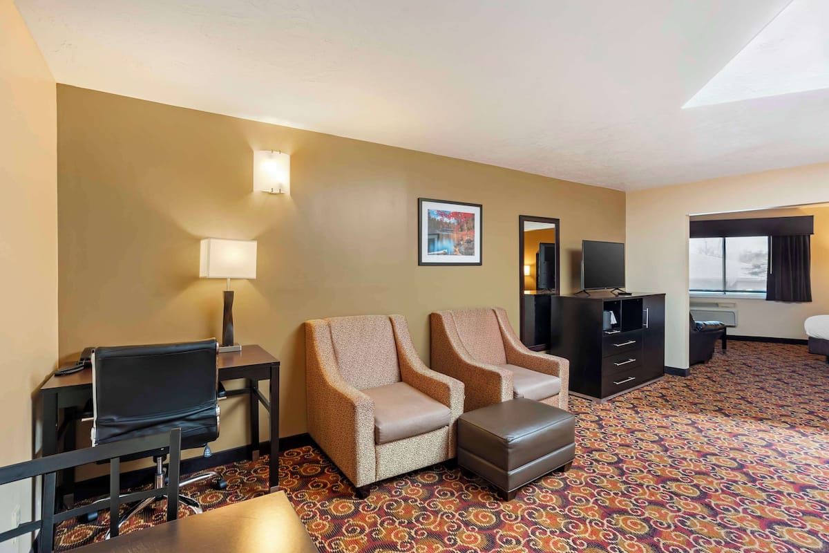Suite, 1 King-Bett, Nichtraucher, Kochnische (Living Room;with Sofabed)