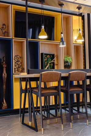 Daily buffet breakfast (EUR 13.50 per person)