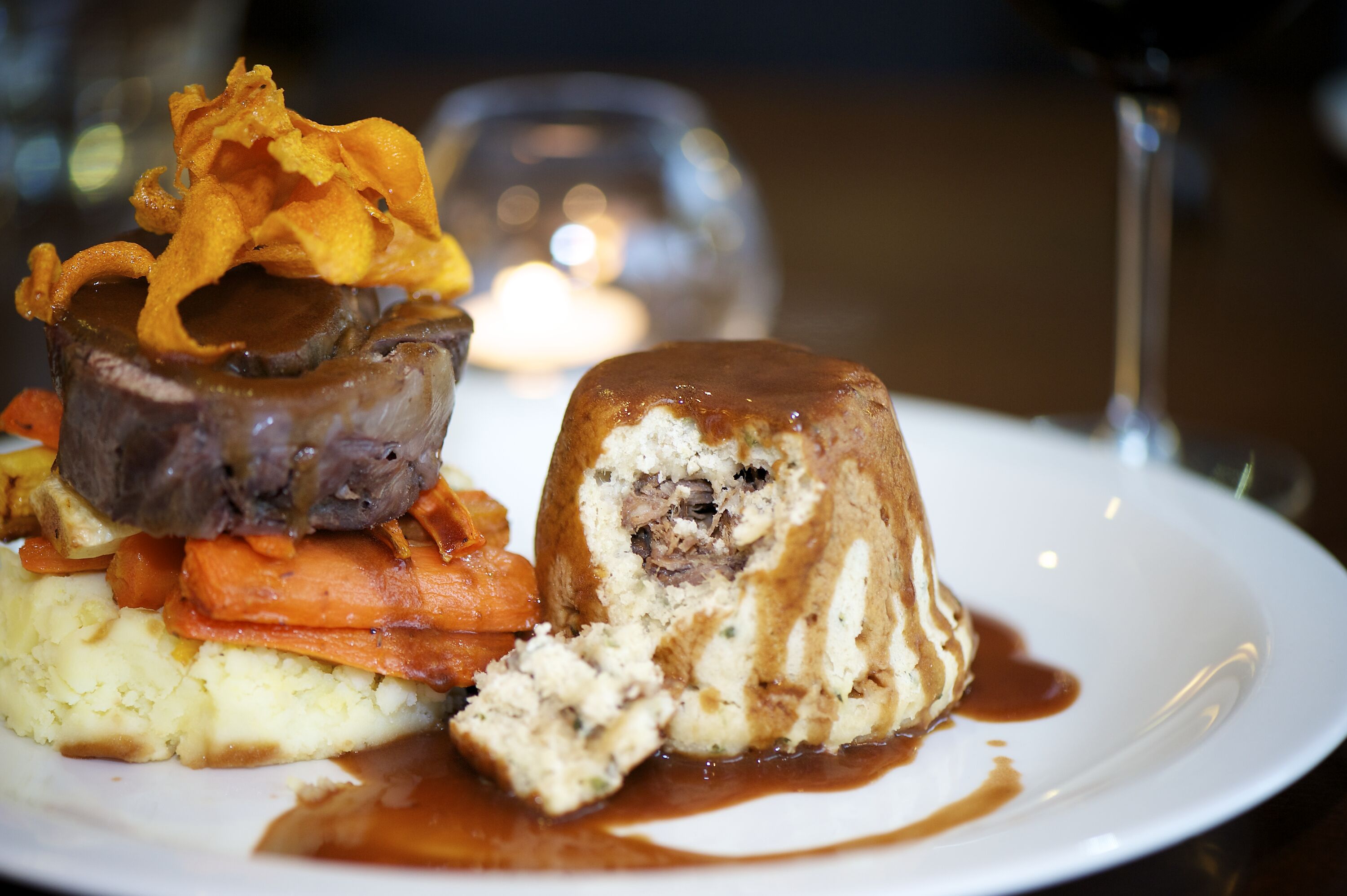 breakfast, lunch and dinner served