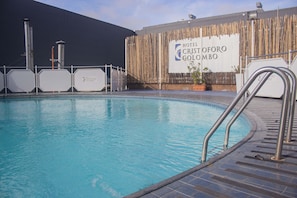 Seasonal outdoor pool