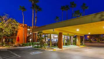 Blick von der Unterkunft