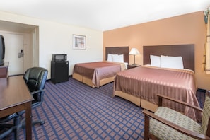 In-room safe, desk, iron/ironing board, cots/infant beds