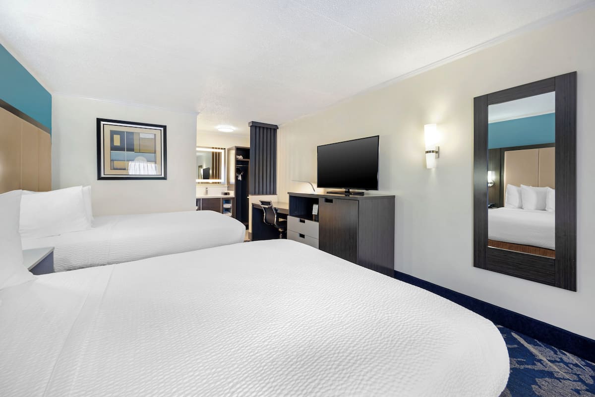 Pillowtop beds, in-room safe, individually furnished, desk