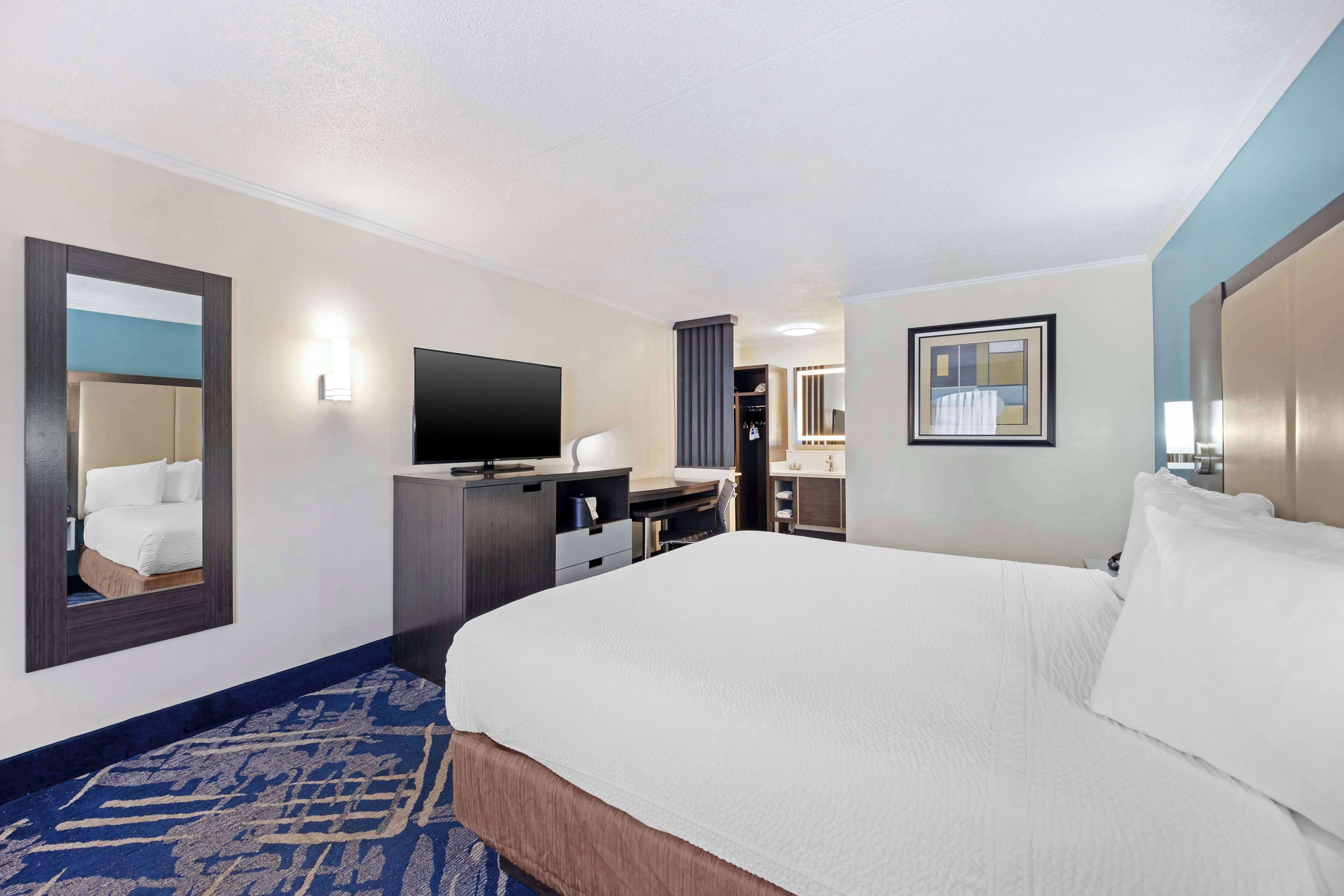 pillow-top beds, in-room safe, individually furnished, desk