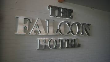 Entrada de la propiedad