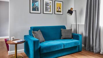 Desk, iron/ironing board, free WiFi, alarm clocks