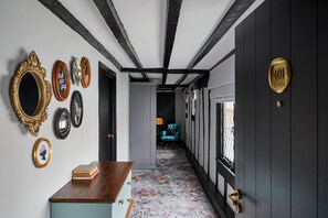 Desk, iron/ironing board, free WiFi, alarm clocks