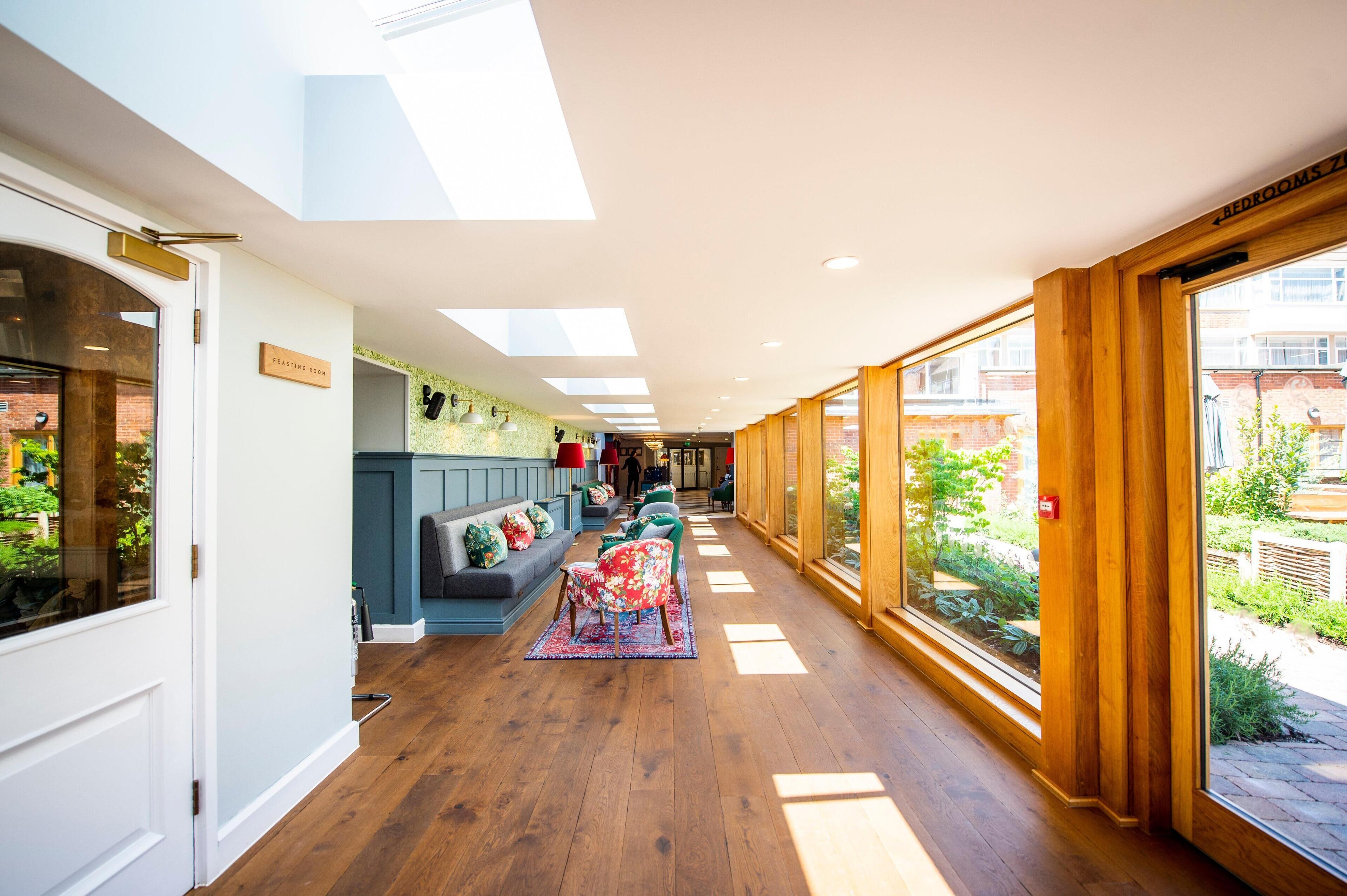 Uitzicht vanuit accommodatie