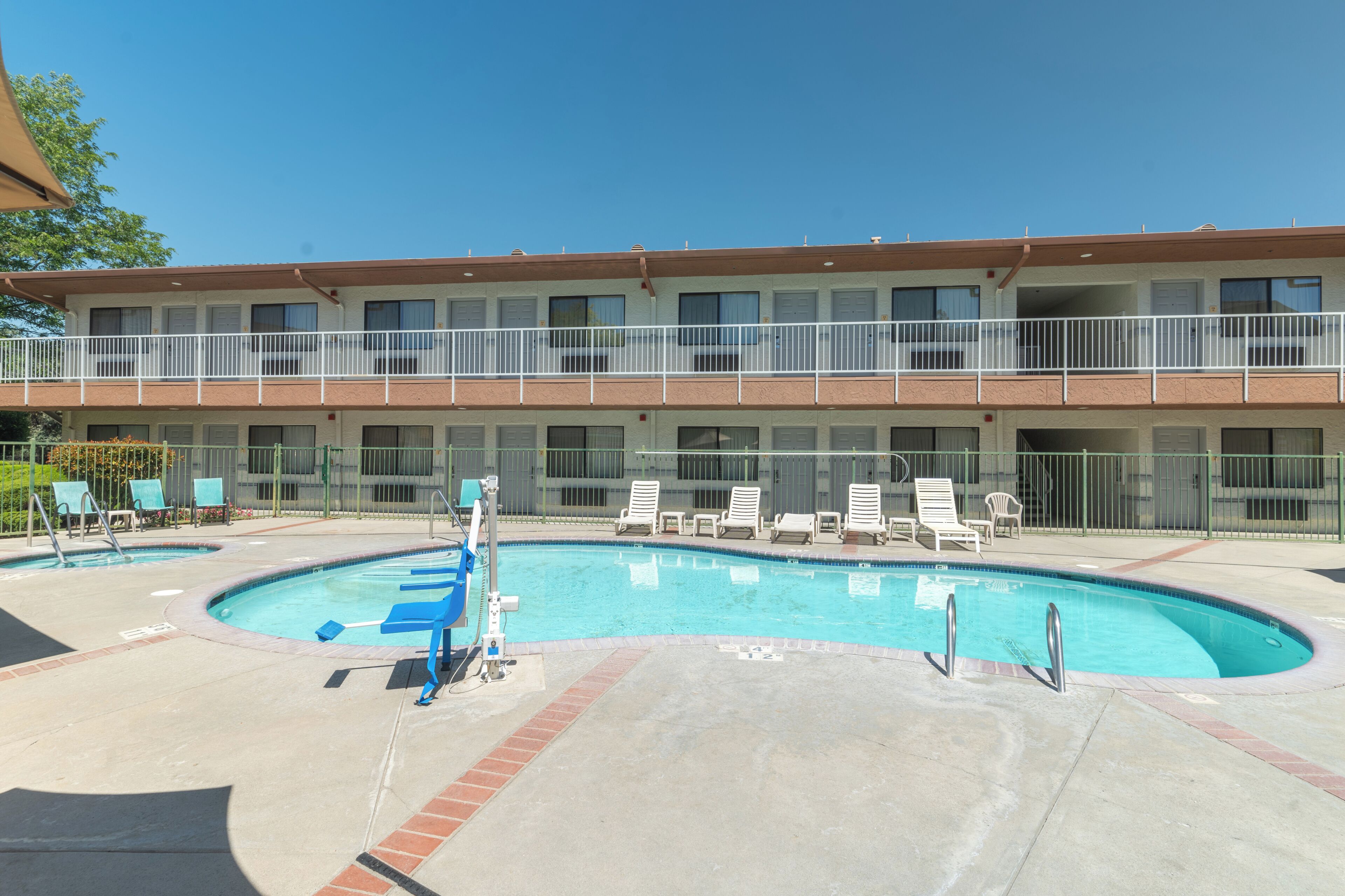 Seasonal outdoor pool