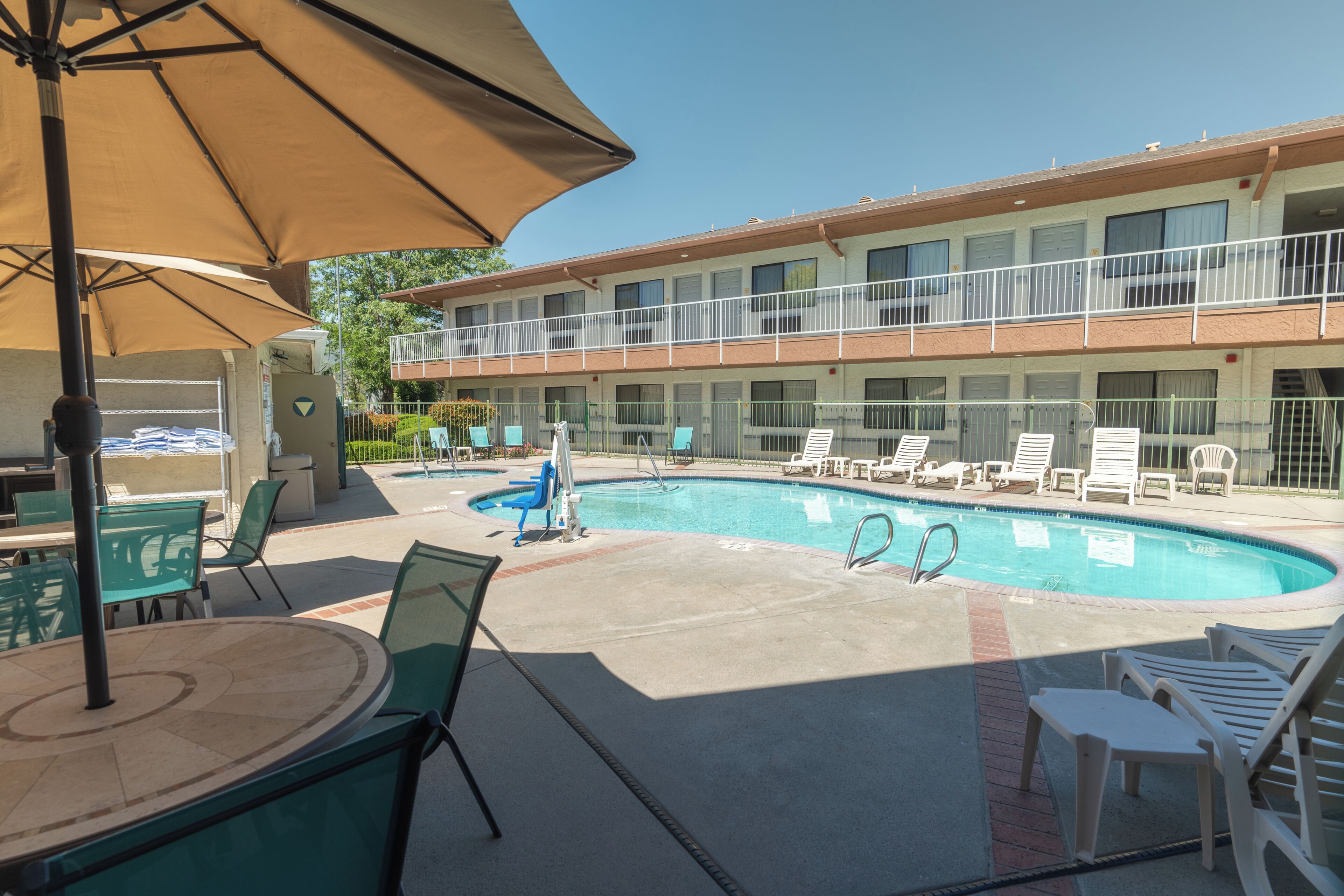 Seasonal outdoor pool