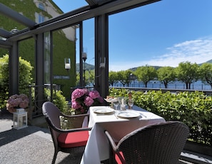 Terrasse sur le toit