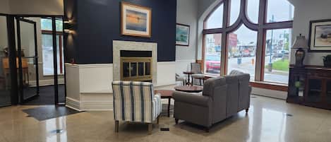 Lobby sitting area