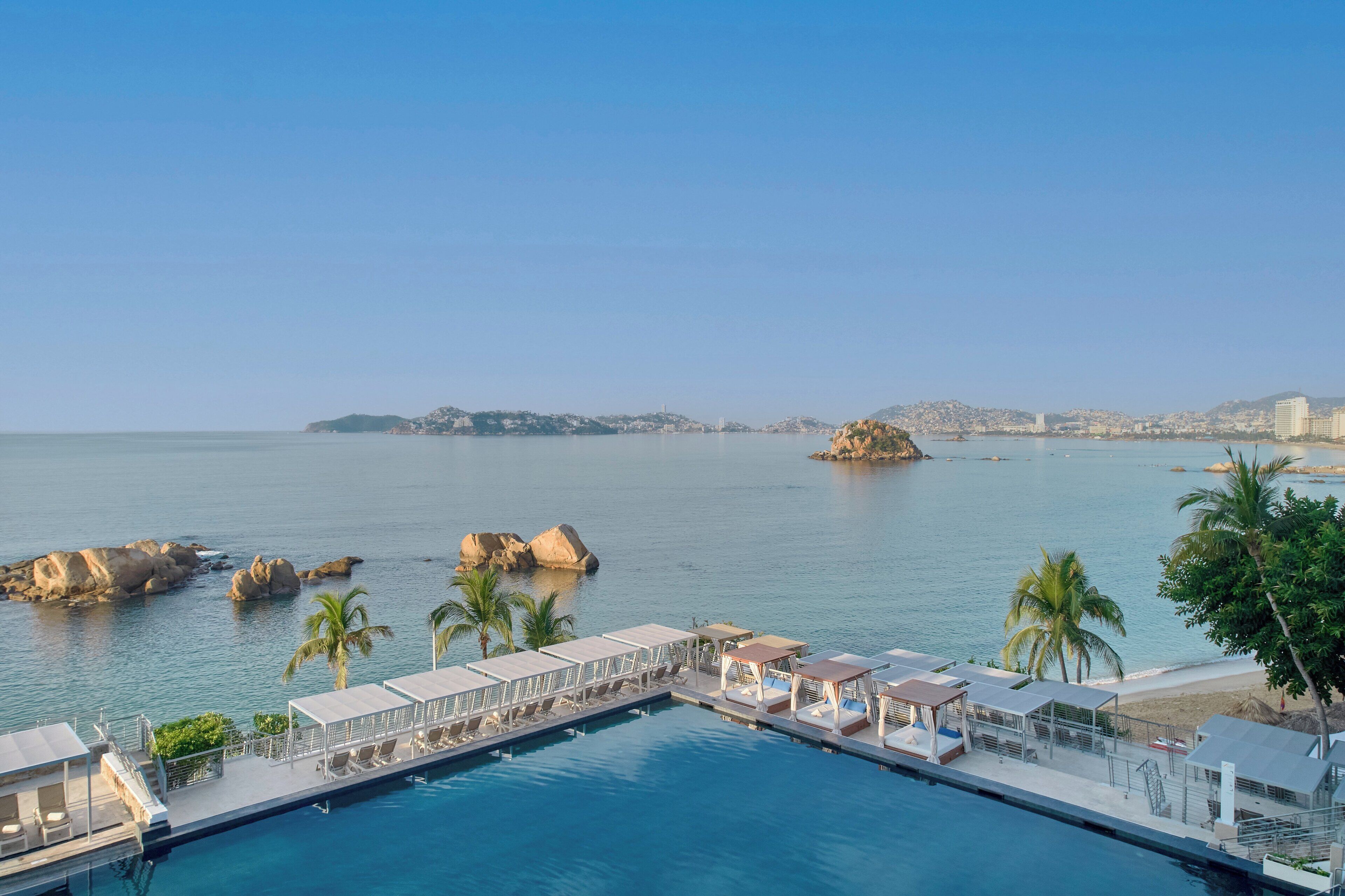 outdoor pool, pool cabanas (surcharge), pool umbrellas