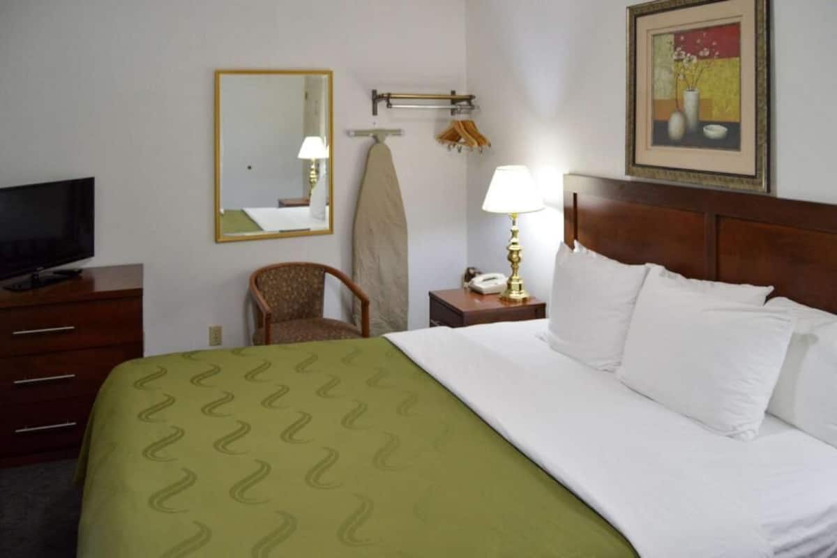 Iron/ironing board, free WiFi, bed sheets