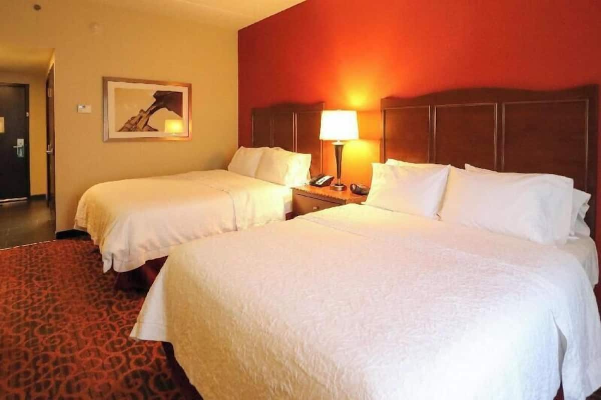 Premium bedding, pillowtop beds, in-room safe, desk