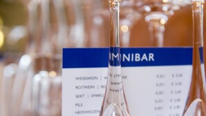 A menu listing various beverages with prices.