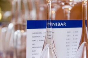 A menu listing various beverages with prices.