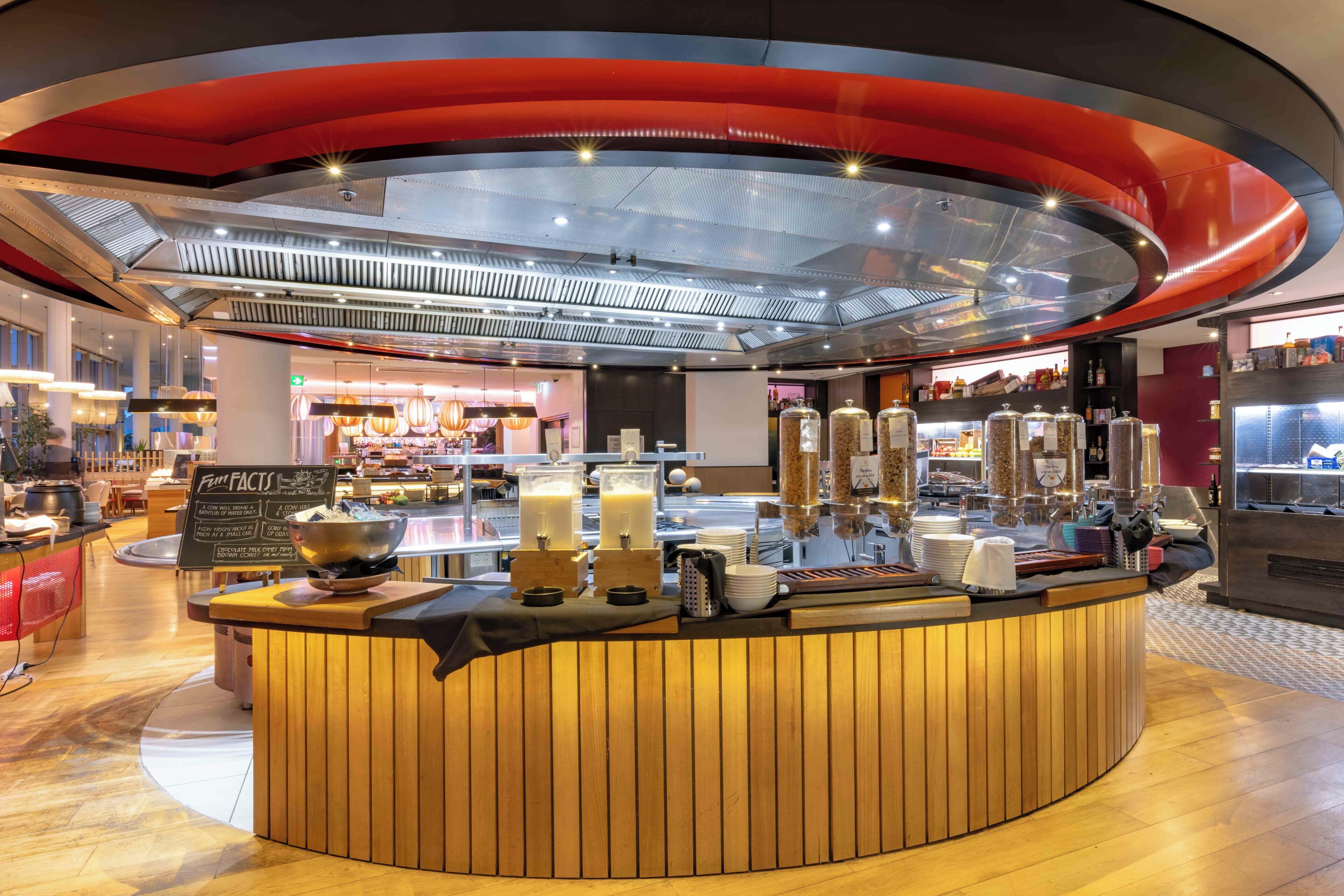 daily full breakfast (aud 39 per person)