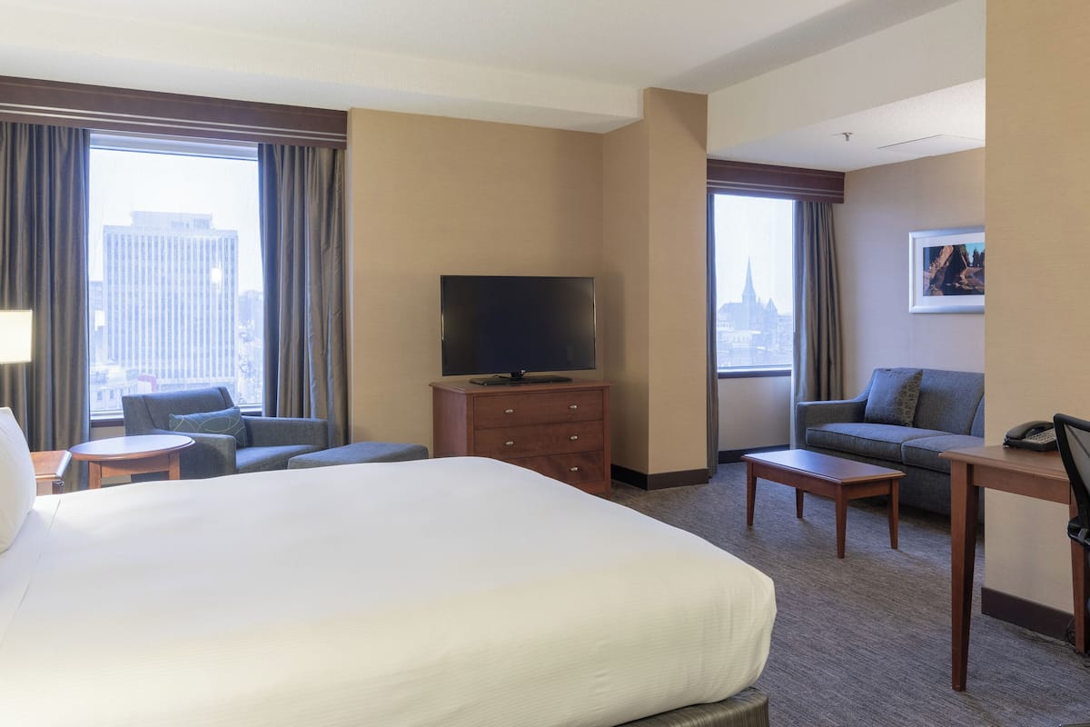 Junior Studio Suite, 1 King Bed with Sofa bed, Non Smoking, City View