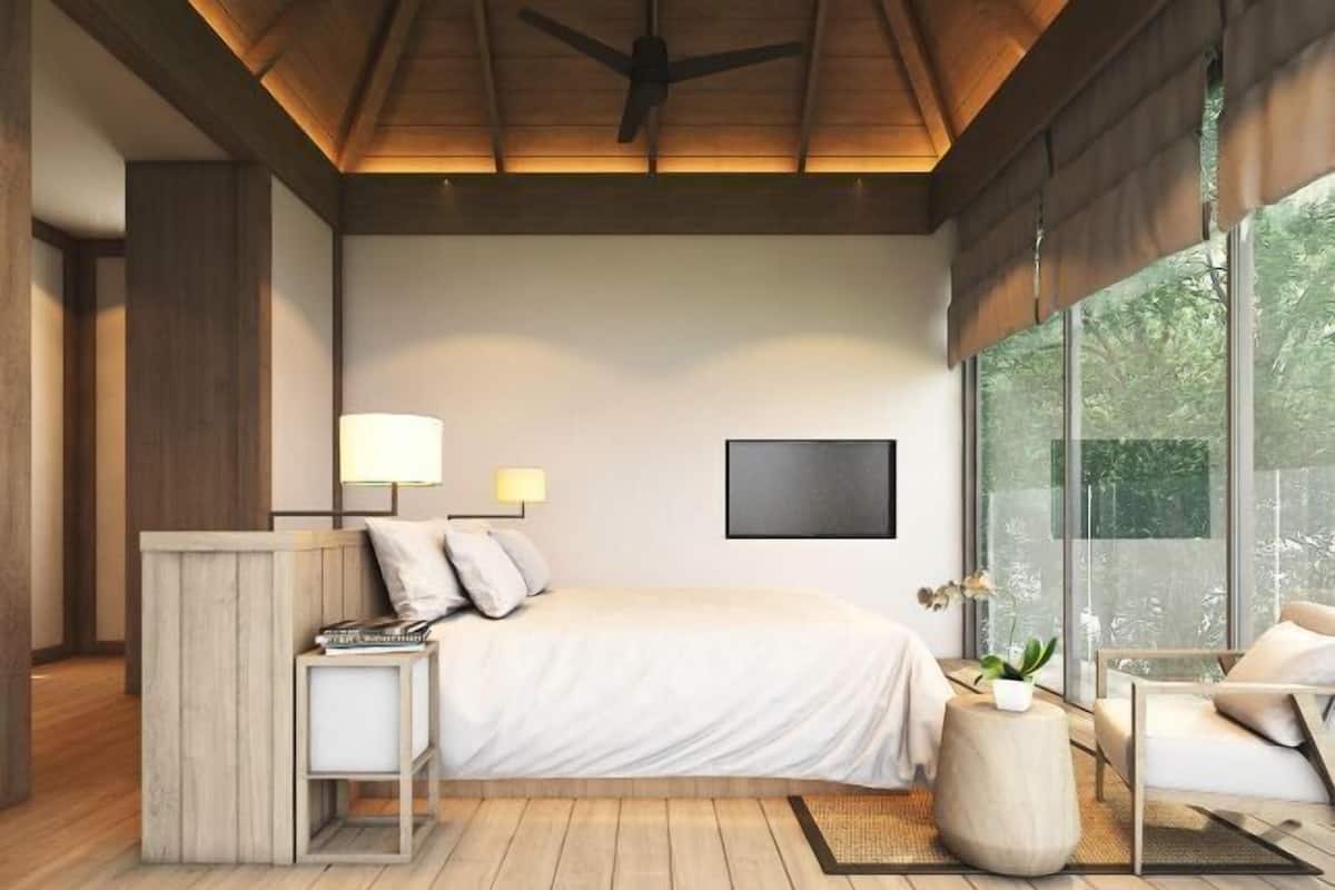 1 Schlafzimmer, hochwertige Bettwaren, Minibar, Zimmersafe
