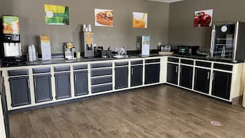 Free continental breakfast