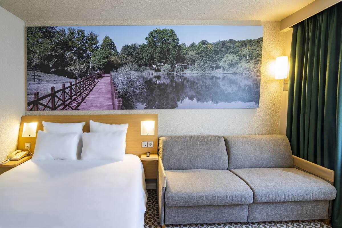 superior room, 1 double bed with sofa bed | view from room