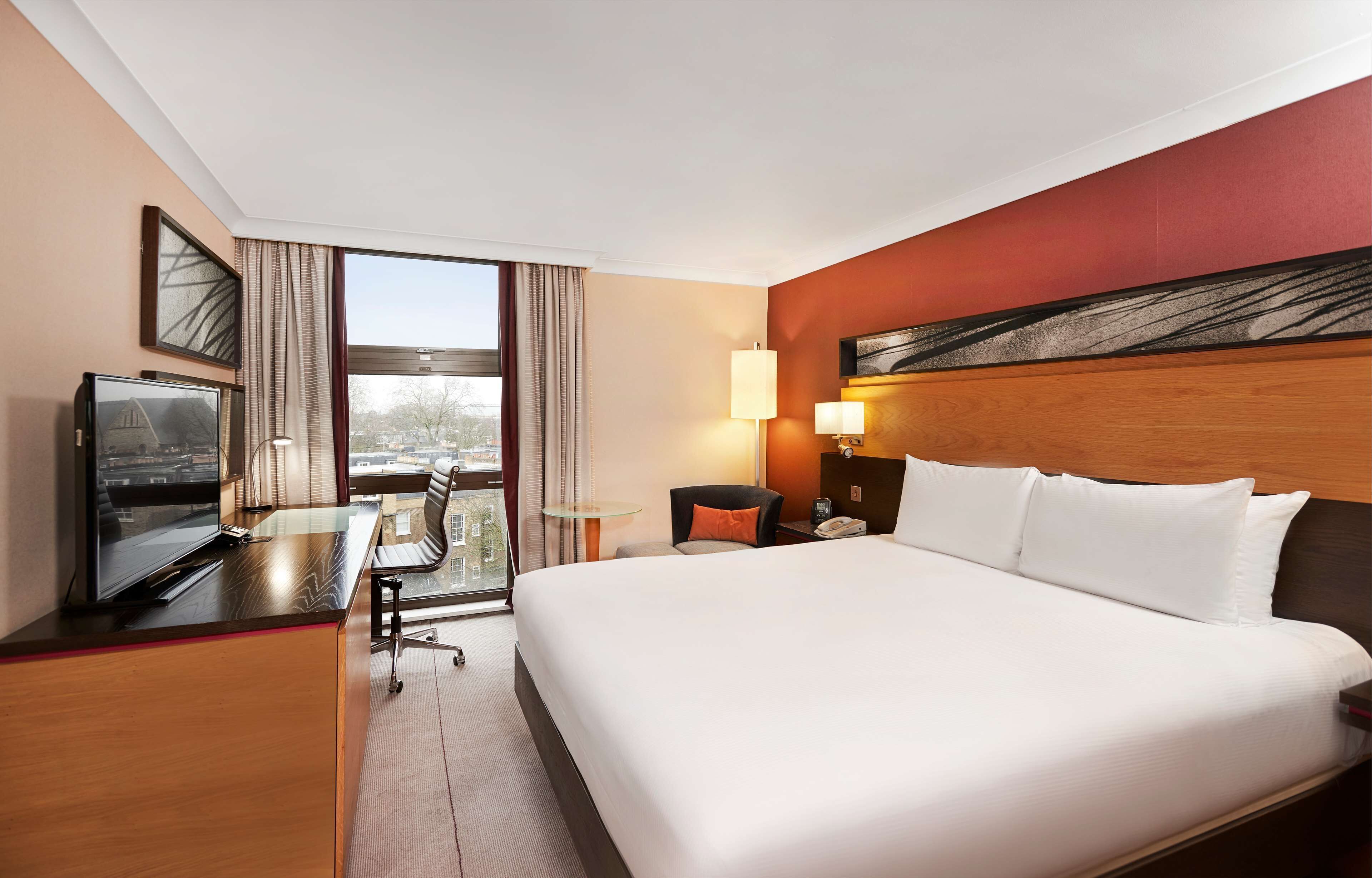 Premium bedding, down duvets, in-room safe, desk