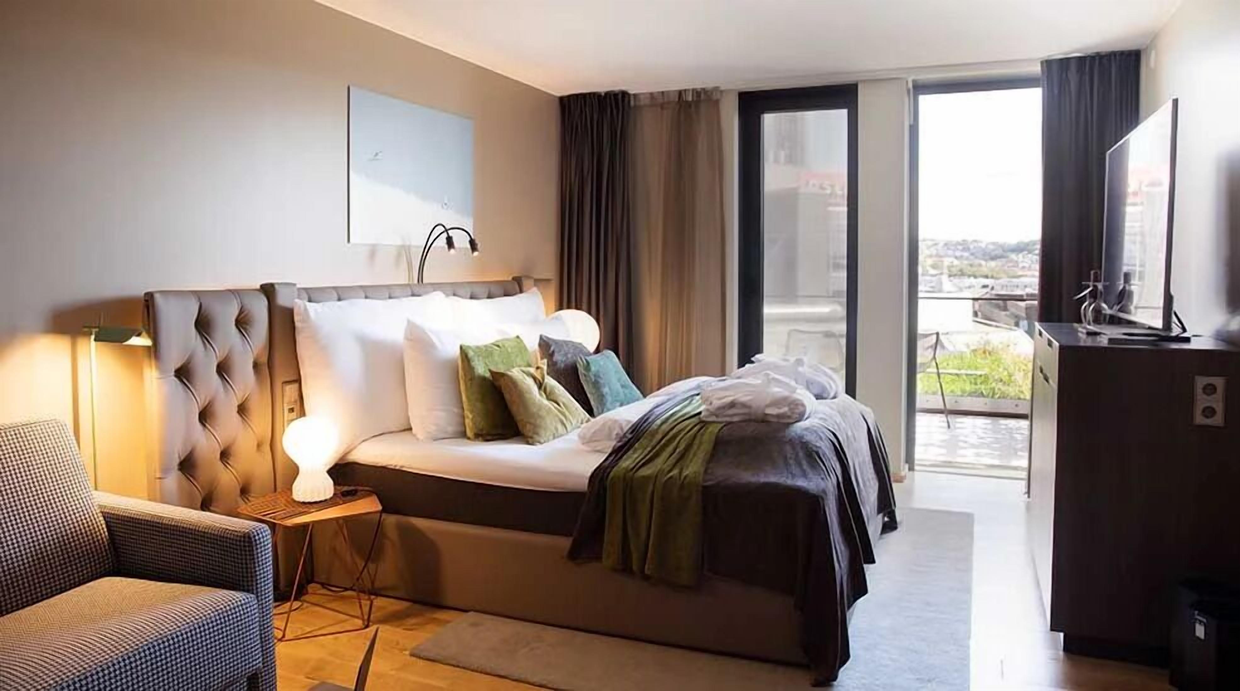 Biancheria da letto di alta qualità, minibar, una cassaforte in camera