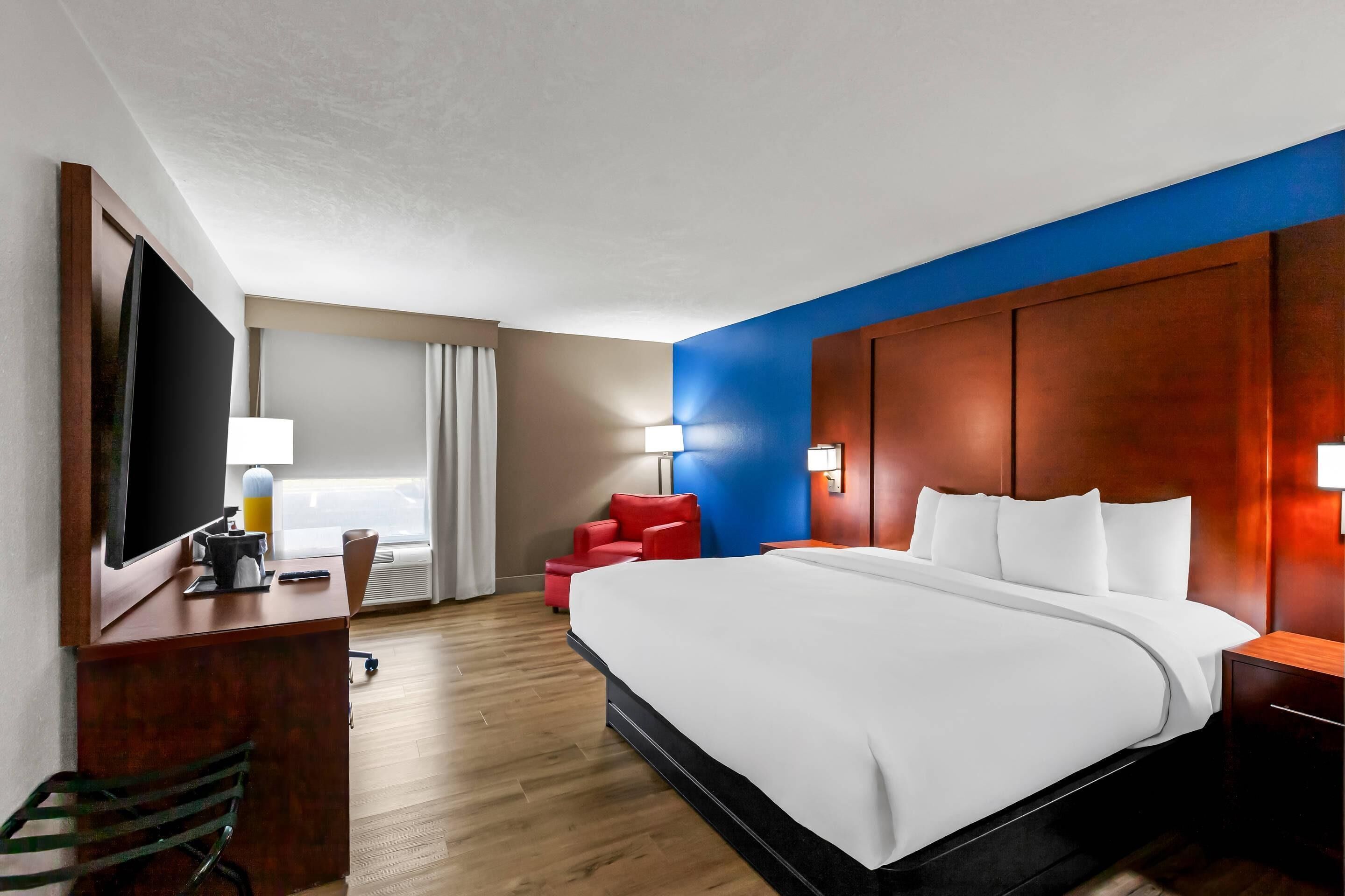 Camera Standard, 1 letto king, non fumatori | Biancheria da letto di alta qualità, materassi in memory foam