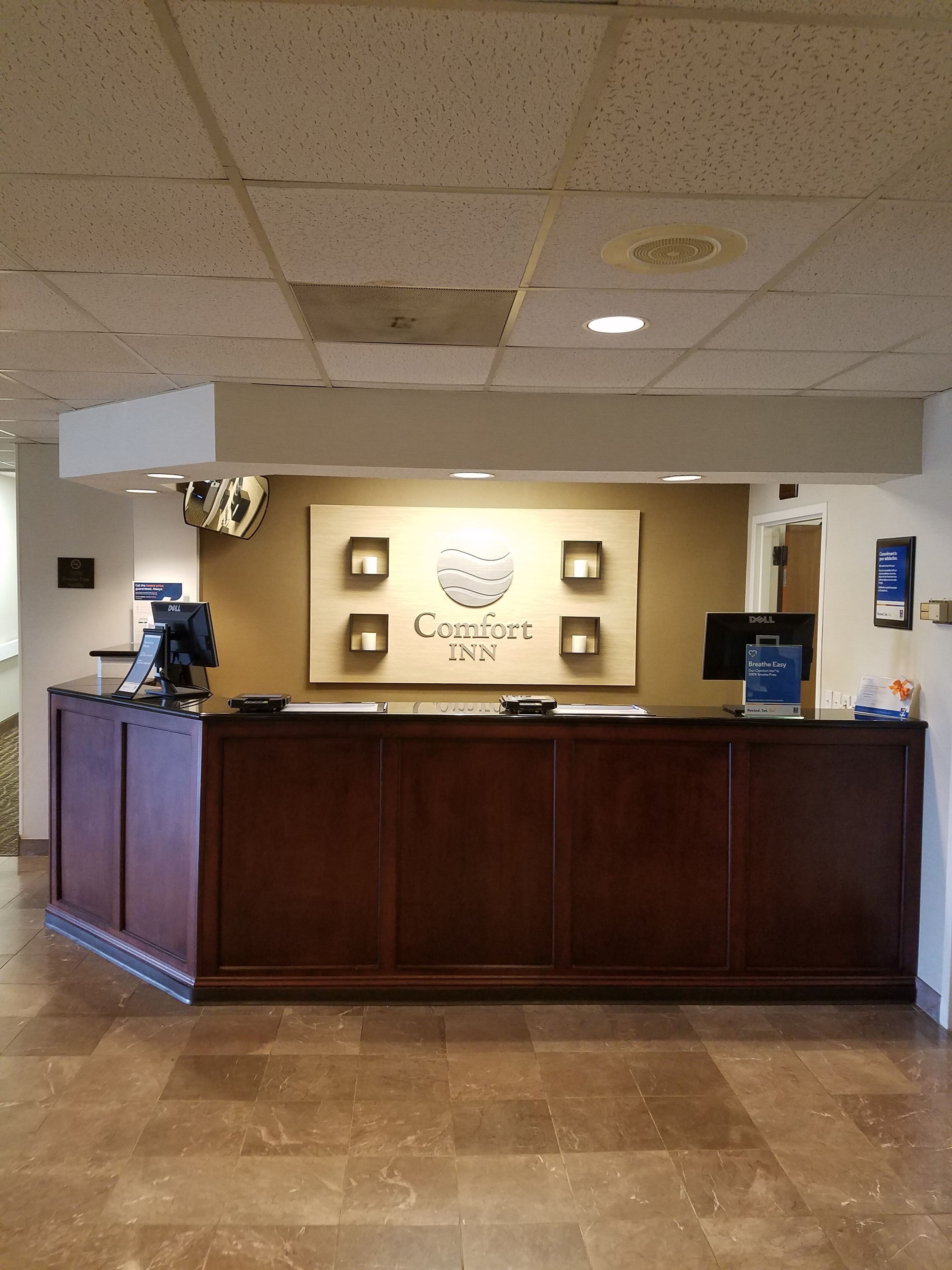 check-in/check-out kiosk